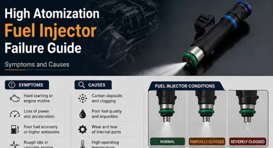 High Atomization Fuel Injector Failure Guide | Symptoms and Causes